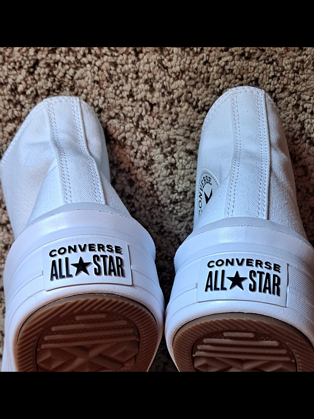Converse CTAS Move Women’s White High-Top Platform Sneakers Size 7.5 - Picture 7 of 8